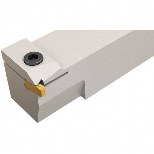 Iscar - GHMP, External, Left Hand, 0.189" Max Depth of Cut, 1/4" Max Groove Width, Indexable Grooving Tool Holder - GI.. Insert Compatibility, 1" Shank Height, 1" Shank Width, 6" OAL - Industrial Tool & Supply