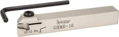 Iscar - GHMR, External, Right Hand, 4.8mm Max Depth of Cut, 0.189 to 0.189" Groove Width, Indexable Grooving Tool Holder - GI.., GPV.., TIP.. Insert Compatibility, 16mm Shank Height, 16mm Shank Width, 115mm OAL - Industrial Tool & Supply