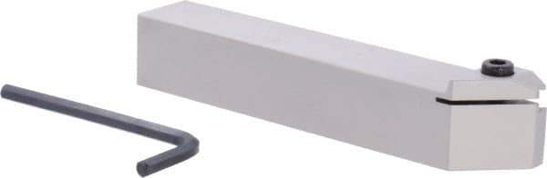 Iscar - GHM, External, Right Hand, 0.189" Max Depth of Cut, 1/4" Max Groove Width, Indexable Grooving Tool Holder - GI.. Insert Compatibility, 1" Shank Height, 1" Shank Width, 6" OAL - Industrial Tool & Supply