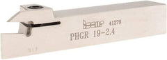 Iscar - PHG, External, Right Hand, 0.67" Max Depth of Cut, 3/32 to 1/8" Groove Width, Indexable Grooving Tool Holder - 3/4" Shank Height, 3/4" Shank Width, 4-1/2" OAL - Industrial Tool & Supply