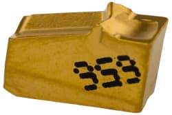 Iscar - 3GFF Grade IC656, 3mm Cutting Width Carbide Cut-Off Insert - Left Hand, 0.3mm Corner Radius, TiC/TiCN/TiN Finish - Industrial Tool & Supply