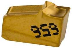 Iscar - 3GFF Grade IC656, 3mm Cutting Width Carbide Cut-Off Insert - Left Hand, 0.3mm Corner Radius, TiC/TiCN/TiN Finish - Industrial Tool & Supply