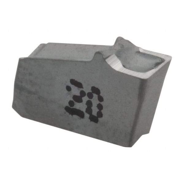 Iscar - 3GFF Grade IC20, 3mm Cutting Width Carbide Cut-Off Insert - Right Hand, 0.3mm Corner Radius, Uncoated - Industrial Tool & Supply