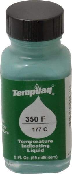 Tempil - 350°F Temp Indicating Liquid - 2 Ounce Container, 177°C - Industrial Tool & Supply