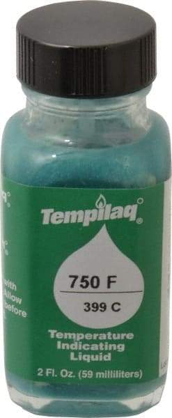 Tempil - 750°F Temp Indicating Liquid - 2 Ounce Container, 399°C - Industrial Tool & Supply