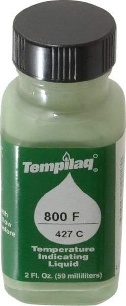 Tempil - 800°F Temp Indicating Liquid - 2 Ounce Container, 427°C - Industrial Tool & Supply