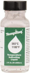Tempil - 1,100°F Temp Indicating Liquid - 2 Ounce Container, 593°C - Industrial Tool & Supply