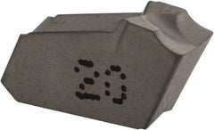 Iscar - GFN J IC20 Grade, 0.1575" Cutting Width, Carbide Cutoff Insert - 0° Neutral Lead Angle, 0.0098" Cnr Rad, Single End - Industrial Tool & Supply