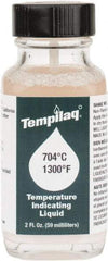 Tempil - 1,300°F Temp Indicating Liquid - 2 Ounce Container, 704°C - Industrial Tool & Supply