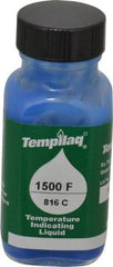 Tempil - 1,500°F Temp Indicating Liquid - 2 Ounce Container, 816°C - Industrial Tool & Supply
