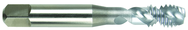 M10 x 1.50 Dia. - D6 - 2 FL - Premium HSS - Bright Semi Bottoming Spiral FL Tap - Industrial Tool & Supply