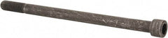 Value Collection - 3/4-10 UNC Hex Socket Drive, Socket Cap Screw - Alloy Steel, Black Oxide Finish, Partially Threaded, 12" Length Under Head - Industrial Tool & Supply