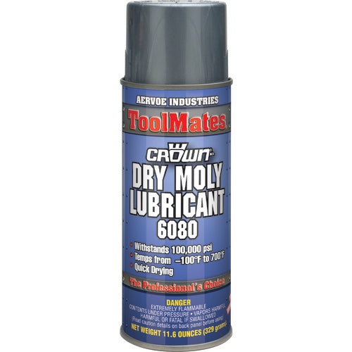 Dry Moly Lubricant - 11.6 oz Aerosol - Industrial Tool & Supply