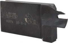 Iscar - 2.1" Groove Width, 13mm Max Depth of Cut, Right Hand Cut, SGFFA Indexable Grooving Blade - GFF-R/L Insert Style, Series Self-Grip - Industrial Tool & Supply