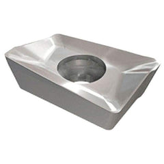 Iscar - APKT1003 8M Grade IC520M Carbide Milling Insert - TiCN Finish, 0.1398" Thick, 0.5mm Corner Radius - Industrial Tool & Supply