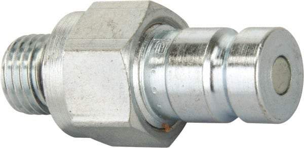 Enerpac - 7/16-20 UNF 18-8 Stainless Steel Hydraulic Hose Regular-Flow Male Coupler - 10,000 psi - Industrial Tool & Supply
