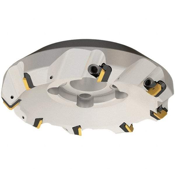 Iscar - 2" Cut Diam, 3/4" Arbor Hole, 0.23" Max Depth of Cut, 45° Indexable Chamfer & Angle Face Mill - 4 Inserts, SEKN/R 12... Insert, Right Hand Cut, 4 Flutes, Series F45E - Industrial Tool & Supply