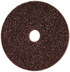 3M - 6" Diam, 1/2" Face Width, 1" Center Hole, Medium Grade, Aluminum Oxide Deburring Wheel - Unitized, Medium Density 5 Grade, 6,000 RPM - Industrial Tool & Supply
