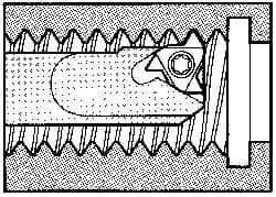 Iscar - Internal Thread, Right Hand Cut, 1-1/4" Shank Width x 1-1/4" Shank Height Indexable Threading Toolholder - 10" OAL, S 16 Insert Compatibility, SI Toolholder - Industrial Tool & Supply