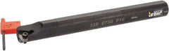Iscar - Internal Thread, Right Hand Cut, 3/4" Shank Width x 3/4" Shank Height Indexable Threading Toolholder - 7" OAL, P 16 Insert Compatibility, SI Toolholder, Series SIR - Industrial Tool & Supply