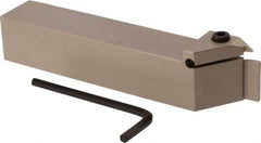 Iscar - TGD, External, Right Hand, 0.29" Max Depth of Cut, 0.118 to 1/8" Groove Width, Indexable Grooving Tool Holder - TGMF 3.. Insert Compatibility, 1" Shank Height, 1" Shank Width, 5-1/2" OAL - Industrial Tool & Supply