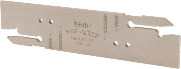 Iscar - 3" Groove Width, 15mm Max Depth of Cut, Right Hand Cut, TGHN Indexable Grooving Blade - TGMF 3.. Insert Style, Series Top Grip - Industrial Tool & Supply