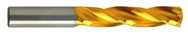 3.7mm Dia-Carbide HP 5XD Drill-150° Point-TiN - Industrial Tool & Supply