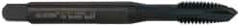 OSG - 3/8-16 UNC, 3 Flute, Oxide Finish, Vanadium High Speed Steel Spiral Point Tap - Plug Chamfer, Right Hand Thread, 100mm OAL, 1-1/4" Thread Length, 0.318" Shank Diam, 2B Class of Fit, Series 250 - Exact Industrial Supply