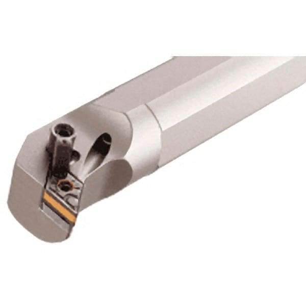 Iscar - 1.16" Min Bore Diam, 8" OAL, 3/4" Shank Diam, A-MDUN Indexable Boring Bar - 1.38" Max Bore Depth, DNMG 33.. Insert, Clamp Holding Method - Industrial Tool & Supply