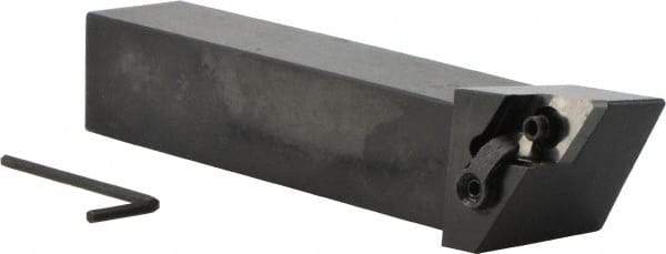 Iscar - MDJN, Right Hand Cut, 93° Lead Angle, 1" Shank Height x 1" Shank Width, Negative Rake Indexable Turning Toolholder - 6" OAL, DN..4.. Insert Compatibility, Series Isoturn - Industrial Tool & Supply