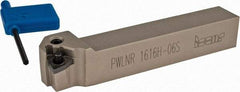 Iscar - PWLN, Right Hand Cut, 16mm Shank Height x 16mm Shank Width, Negative Rake Indexable Turning Toolholder - 100mm OAL, WN.. Insert Compatibility, Series Isoturn - Industrial Tool & Supply
