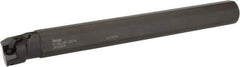 Iscar - 1-17/32" Min Bore Diam, 12" OAL, 1-1/4" Shank Diam, A-MCLN Indexable Boring Bar - 5" Max Bore Depth, CN.. 43.. Insert, Clamp Holding Method - Industrial Tool & Supply