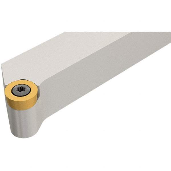 Iscar - SRGC, Left Hand Cut, 1/2" Shank Height x 1/2" Shank Width, Neutral Rake Indexable Turning Toolholder - 3-1/2" OAL, RC.T 0803 Insert Compatibility, Series Isoturn - Industrial Tool & Supply