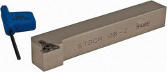 Iscar - STGC, Right Hand Cut, 91° Lead Angle, 1/2" Shank Height x 1/2" Shank Width, Neutral Rake Indexable Turning Toolholder - 3-1/2" OAL, TC.. Insert Compatibility, Series Isoturn - Industrial Tool & Supply