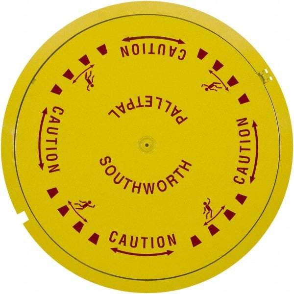 Pallet Pal - Turntables Type: Low Profile Disk Diameter (Inch): 43-5/8 - Industrial Tool & Supply