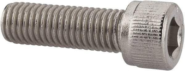 Value Collection - 1/4-28 UNF Hex Socket Drive, Socket Cap Screw - Grade 316 Stainless Steel, Uncoated, 3/4" Length Under Head - Industrial Tool & Supply