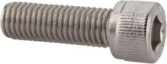 Value Collection - 1/4-28 UNF Hex Socket Drive, Socket Cap Screw - Grade 316 Stainless Steel, Uncoated, 3/4" Length Under Head - Industrial Tool & Supply