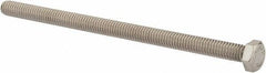 Value Collection - 5/16-18 UNC, 5-1/2" Length Under Head Hex Head Cap Screw - Fully Threaded, Grade 316 Stainless Steel, Uncoated, 1/2" Hex - Industrial Tool & Supply