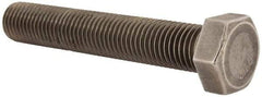 Value Collection - 1-8 UNC, 6" Length Under Head Hex Head Cap Screw - Fully Threaded, Grade 316 Stainless Steel, Uncoated, 1-1/2" Hex - Industrial Tool & Supply