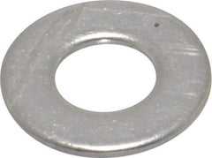 Value Collection - #10 Screw, Grade 316 Stainless Steel Standard Flat Washer - 13/64" ID x 7/16" OD, 0.031" Thick, Plain Finish - Industrial Tool & Supply