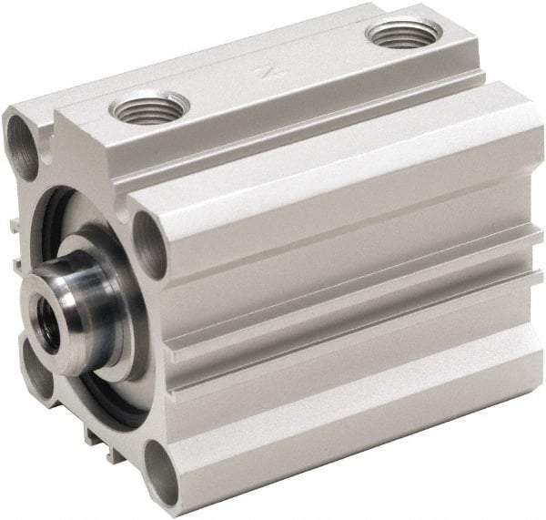 ARO/Ingersoll-Rand - 20mm Stroke x 50mm Bore Double Acting Air Cylinder - 1/4 Port, 1/2-20 Rod Thread, 140 Max psi, 15 to 140°F - Industrial Tool & Supply