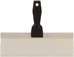 Hyde Tools - 12" Wide Flexible Blade Stainless Steel Joint Knife - Flexible, Polypropylene Handle - Industrial Tool & Supply