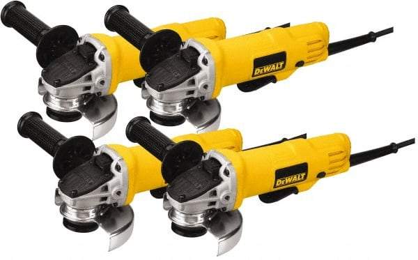 DeWALT - Electric Tool Combination Kits Tools: 4-1/2" Angle Grinder Amperage: 7.50 - Industrial Tool & Supply