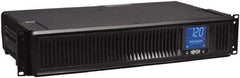 Tripp-Lite - 15 Amp, 1,500 VA, Tower Mount Line Interactive Backup Uninterruptible Power Supply - Backup 3-1/2 min with Full Load & 11-1/2 min with Half Load, 120 VAC Input & Output, 900 Watt Output, 1 Phases, 8 Outlets - Industrial Tool & Supply