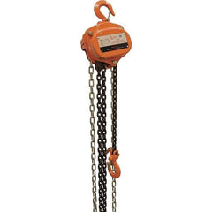 Vestil - 1,000 Lb Lifting Capacity, 10' Lift Height, Hand Hoist - Made from Chain - Industrial Tool & Supply
