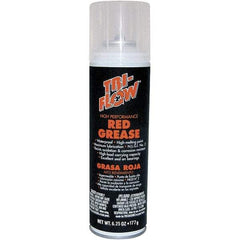 Tri-Flow - 6.25 oz Aerosol Aluminum High Temperature Grease - Brown, High Temperature, 475°F Max Temp, - Industrial Tool & Supply