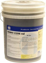 Master Fluid Solutions - Trim E206 nd, 5 Gal Pail Cutting & Grinding Fluid - Water Soluble, For Cutting, Grinding - Industrial Tool & Supply