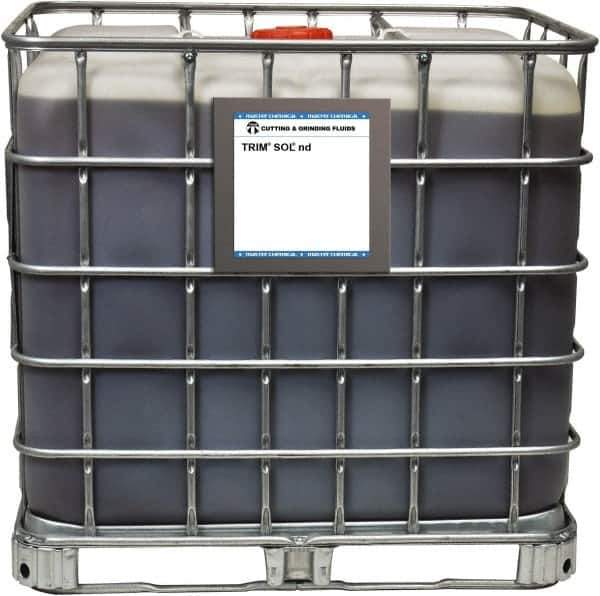 Master Fluid Solutions - Trim SOL nd, 270 Gal Tote Cutting & Grinding Fluid - Water Soluble, For Cutting, Grinding - Industrial Tool & Supply