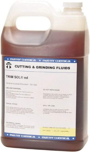 Master Fluid Solutions - 1 Gal Jug Cutting & Grinding Fluid - Liquid - Industrial Tool & Supply