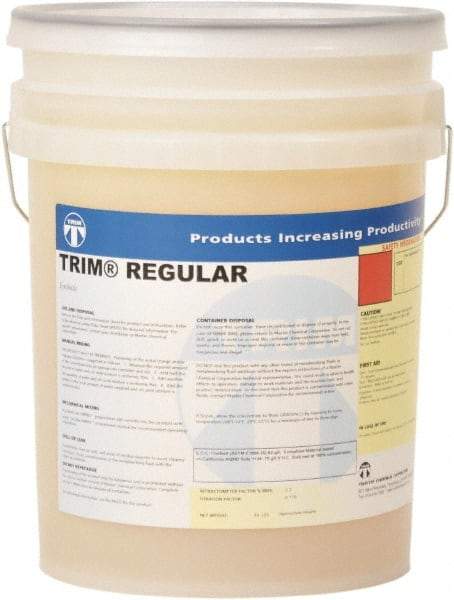 Master Fluid Solutions - Trim Regular, 5 Gal Pail Cutting & Grinding Fluid - Synthetic, For Cutting, Grinding - Industrial Tool & Supply
